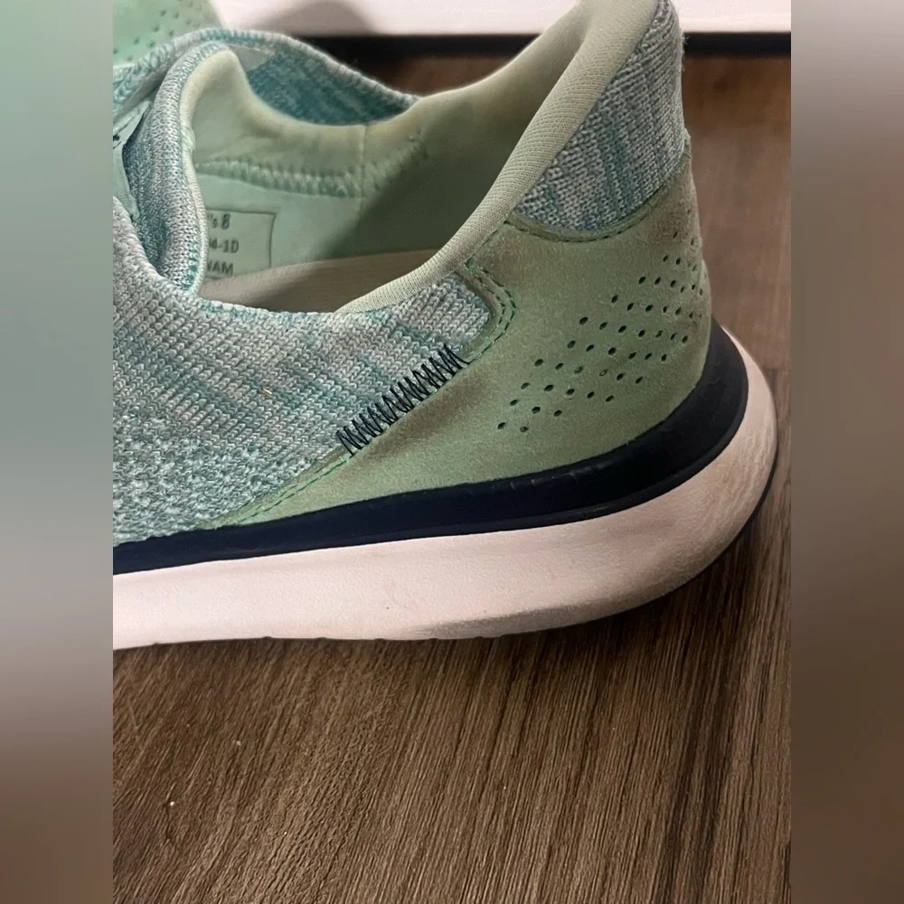 Kizik Light Teal Knit Women's Athletic Sneakers